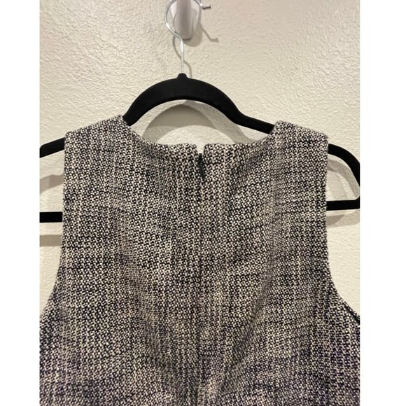 J.CREW Black And White Tweed Dress - Picture 4 of 5